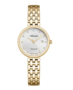 Efektowna i elegancka tarcza w modelu A3543 ozdobiona jest diamentem. Adriatica A3543.1143DQ
